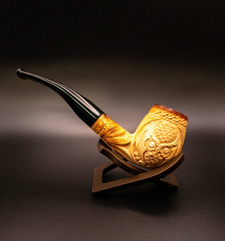 Altinay Calcined Brandy Owl Meerschaum